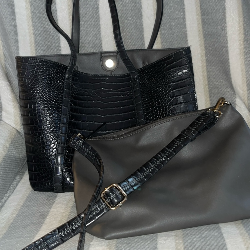 Crossbody Purse and Tote Set